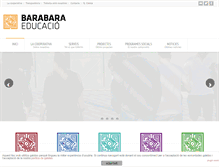 Tablet Screenshot of barabaraeducacio.org